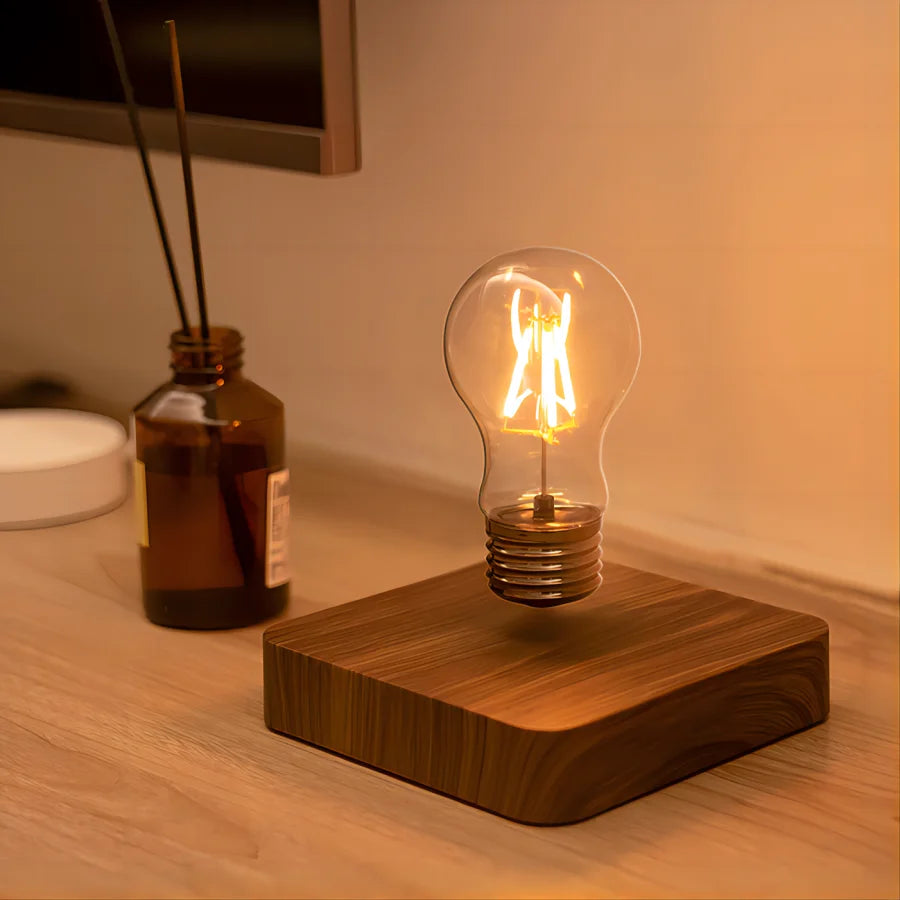 LeviaGlow: Magnetic Levitating Lamp - Where Innovation Meets Elegance