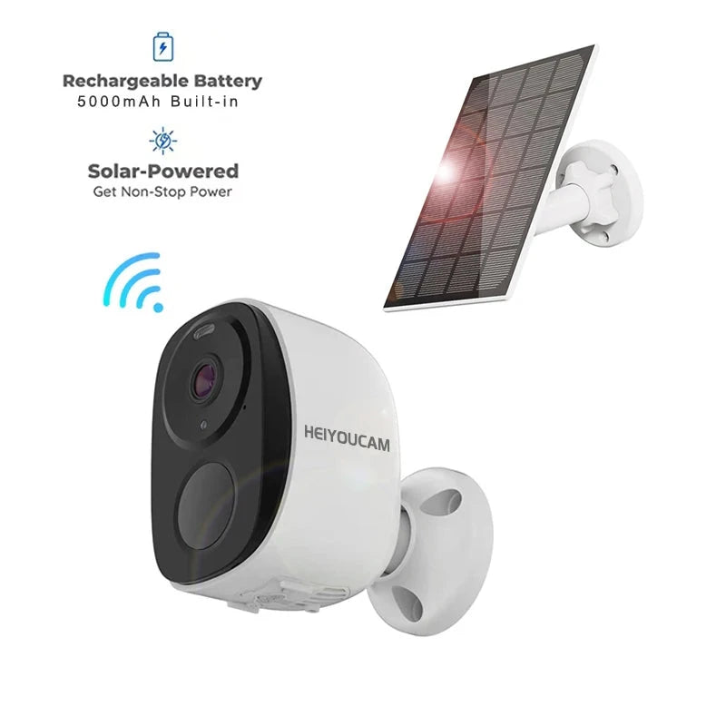 GuardianEye Pro 3MP: Smart Solar Security Camera